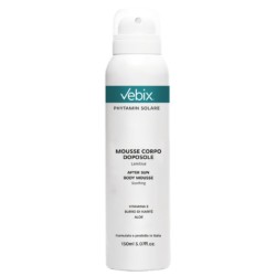 flacone di Vebix Phytamin Mousse Corpo Doposole Lenitiva 150ml flacone di Vebix Phytamin Mousse Corpo Doposole Lenitiva 150ml