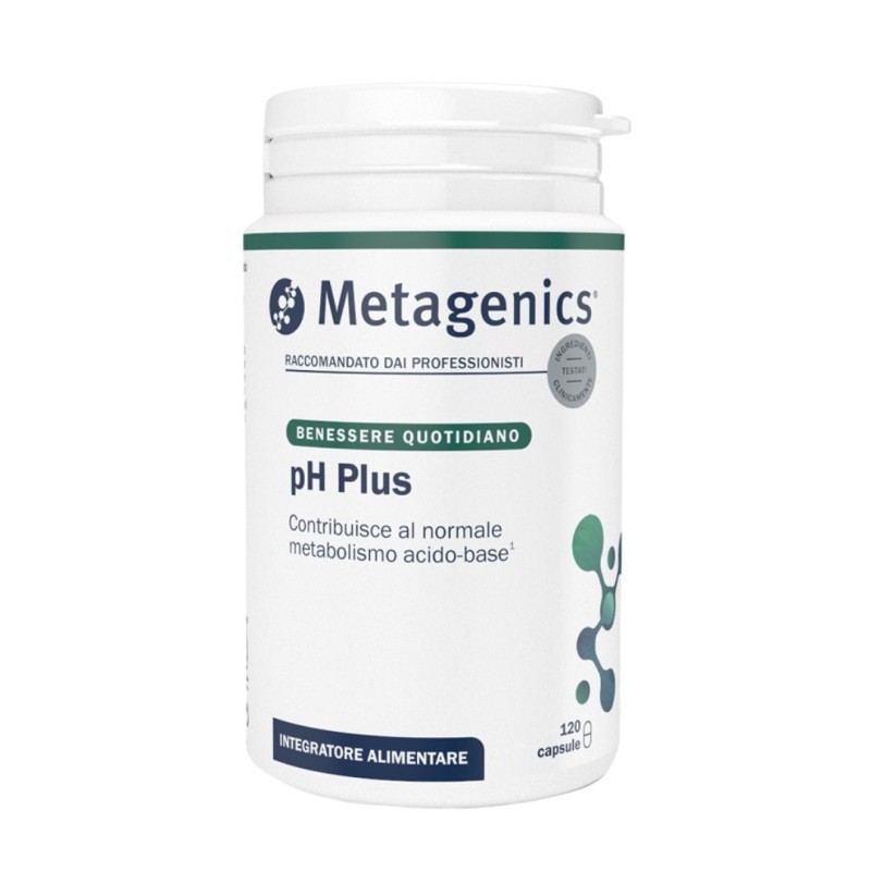Flacone Metagenics Ph Plus Integratore Antiossidante 120 Capsule Flacone Metagenics Ph Plus Integratore Antiossidante 120 Capsule