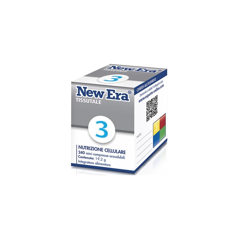 Formato di New Era 3 integratore per drenaggio linfatico e depurazione 240 granuli Formato di New Era 3 integratore per drenaggio linfatico e depurazione 240 granuli