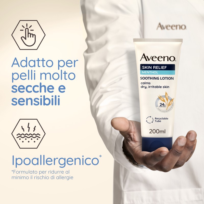 Aveeno Skin Relief Crema Idratante Lenitiva 200 ml Aveeno Skin Relief Crema Idratante Lenitiva 200 ml
