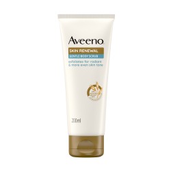 flacone di Aveeno Skin Renewal Body Scrub Esfoliante Corpo Delicato e Idratante 200ml flacone di Aveeno Skin Renewal Body Scrub Esfoliante Corpo Delicato e Idratante 200ml