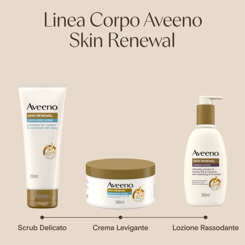 Aveeno Skin Renewal Body Scrub Esfoliante Corpo Delicato e Idratante 200ml Aveeno Skin Renewal Body Scrub Esfoliante Corpo Delicato e Idratante 200ml
