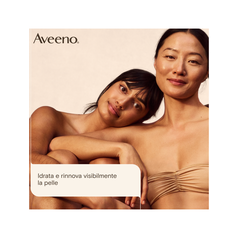 Aveeno Skin Renewal Crema Levigante Corpo per Pelle Secca 300ml Aveeno Skin Renewal Crema Levigante Corpo per Pelle Secca 300ml