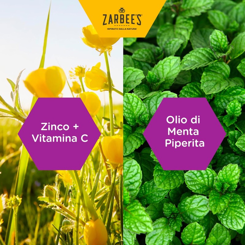 Zarbee's Caramelle per Gola Irritata e Sistema Immunitario Gusto Classico 24 Pastiglie Zarbee's Caramelle per Gola Irritata e Sistema Immunitario Gusto Classico 24 Pastiglie