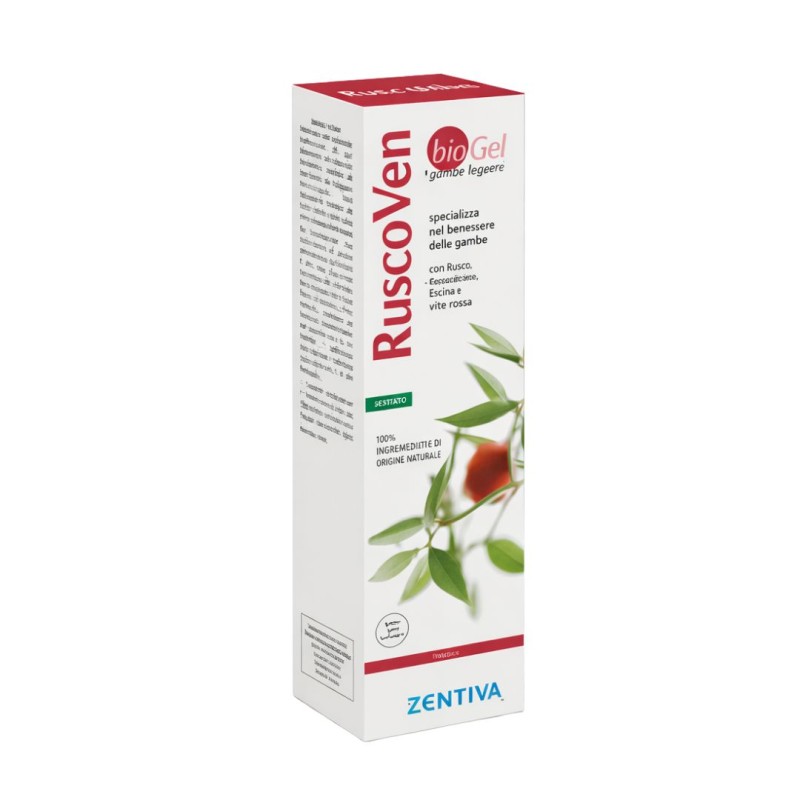 Confezione Zentiva Ruscoven Bio Gel Benessere Gambe 100ml Confezione Zentiva Ruscoven Bio Gel Benessere Gambe 100ml