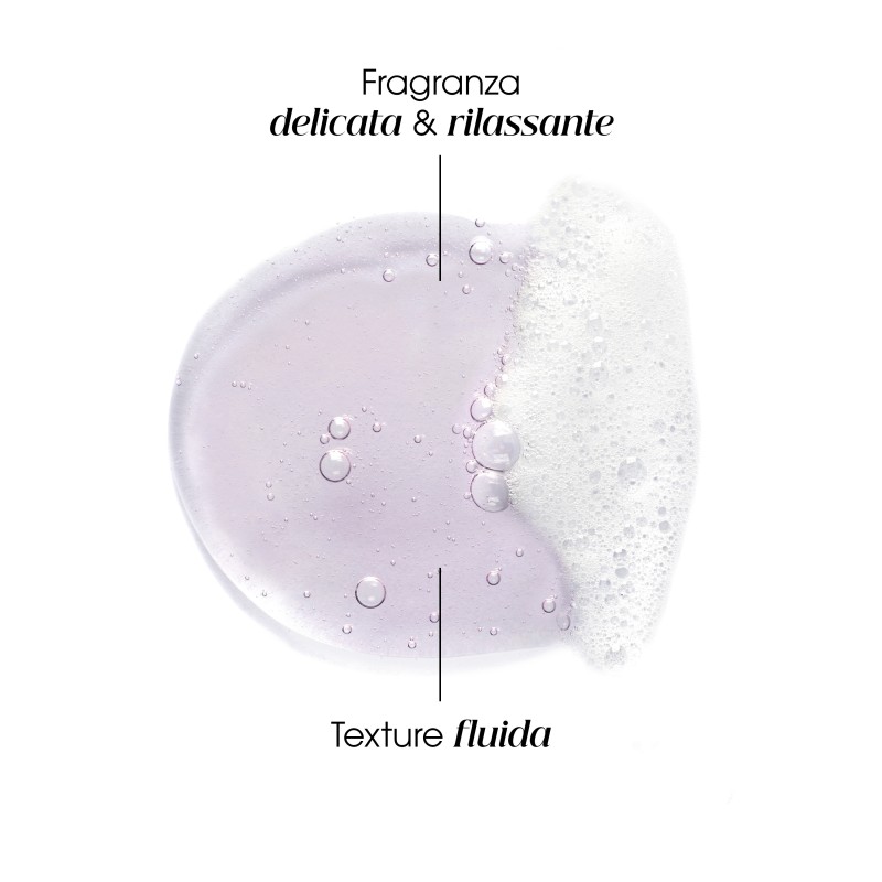 Texture di Klorane Shampoo Lenitivo e Protettivo Bio alla Peonia 400ml Texture di Klorane Shampoo Lenitivo e Protettivo Bio alla Peonia 400ml