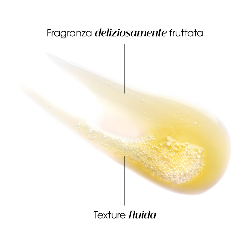 Texture di Klorane Shampoo Al Mango per Capelli Secchi Idratante 400ml Texture di Klorane Shampoo Al Mango per Capelli Secchi Idratante 400ml