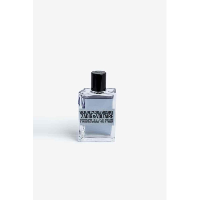 Zadig & Voltaire This Is Him! Vibes of Freedom Eau de Parfum per Uomo, Profumo Aromatico e Speziato Spray 50 ml