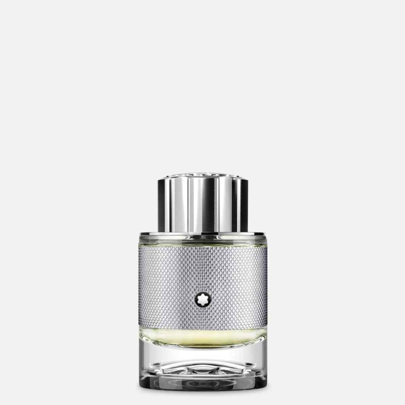 Montblanc Explorer Platinum Eau de Parfum per Uomo, Freschezza Aromatica e Legnosa 60 ml