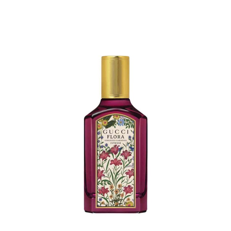 Gucci Flora Gorgeous Gardenia Eau de Parfum Intense profumo floreale-legnoso per eleganza e raffinatezza 50 ml