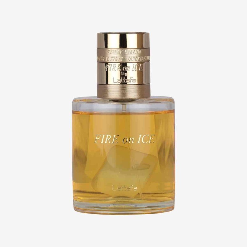 Lattafa Fire On Ice Eau de Parfum profumo unisex equilibrato per ogni occasione 110 ml