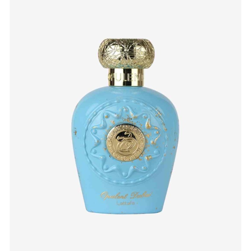 Lattafa Opulent Dubai Eau de Parfum per Donna, Profumo Orientale-Legnoso, Flacone 100 ml
