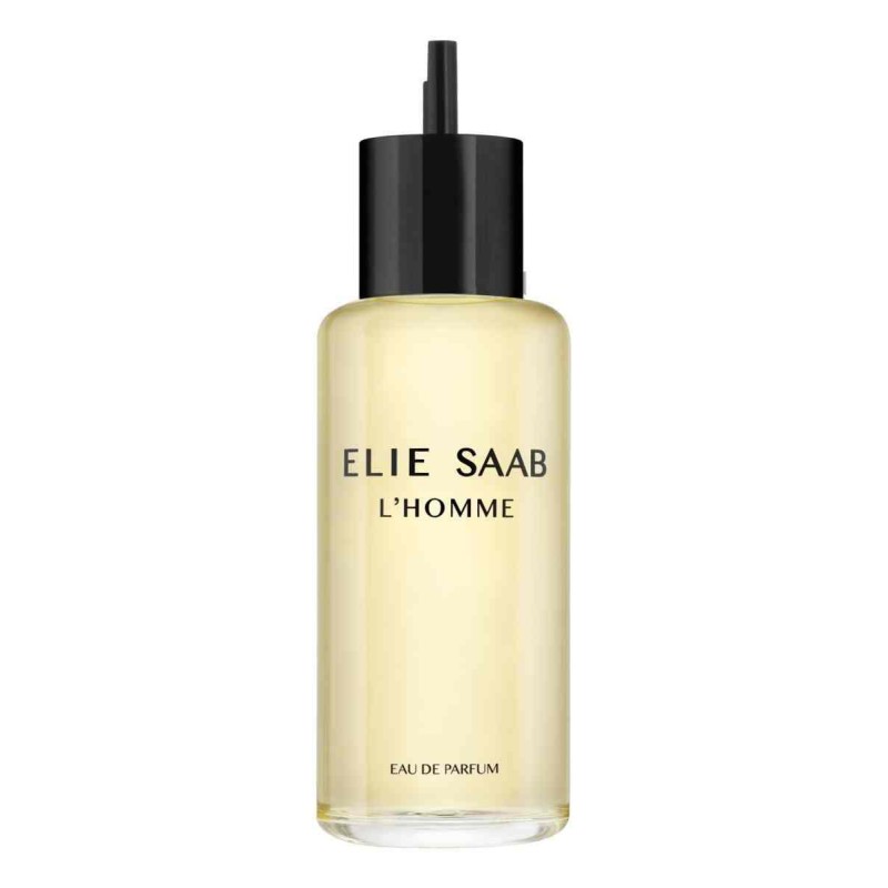 Elie Saab L'Homme Eau de Parfum profumo legnoso e agrumato per uomo ricarica 150 ml