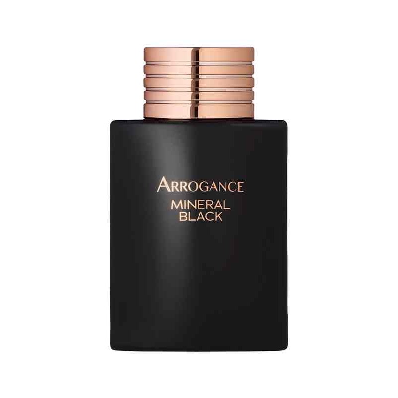 Arrogance Mineral Black Eau de Parfum per Uomo, Profumo Intenso e Persistente 100 ml