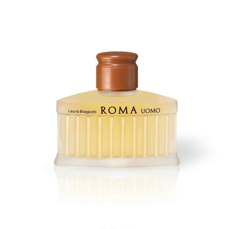 Laura Biagiotti Roma Uomo Eau de Toilette, profumo maschile elegante e versatile 125 ml