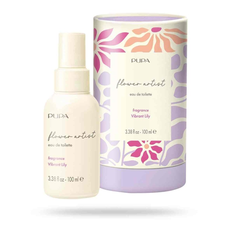 Pupa Flower Artist Acqua Profumata 003 Vibrant Lily profumo floreale leggero per uso quotidiano 100 ml Pupa Flower Artist Acqua Profumata 003 Vibrant Lily profumo floreale leggero per uso quotidiano 100 ml