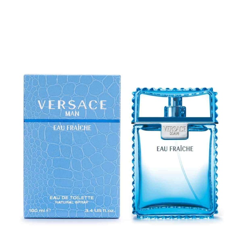 Versace Man Eau Fraiche Eau de Toilette profumo fresco e raffinato per uomo 100 ml