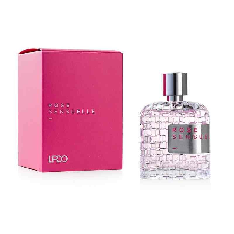 Lpdo Rose Sensuelle Eau de Parfum per Donna Elegante Floreale 100 ml