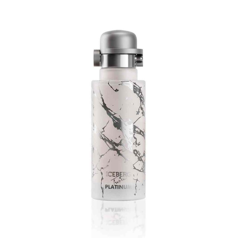 Iceberg Twice Platinum Eau de Toilette per Donna, Fragranza Floreale Orientale, Flacone Spray 125 ml