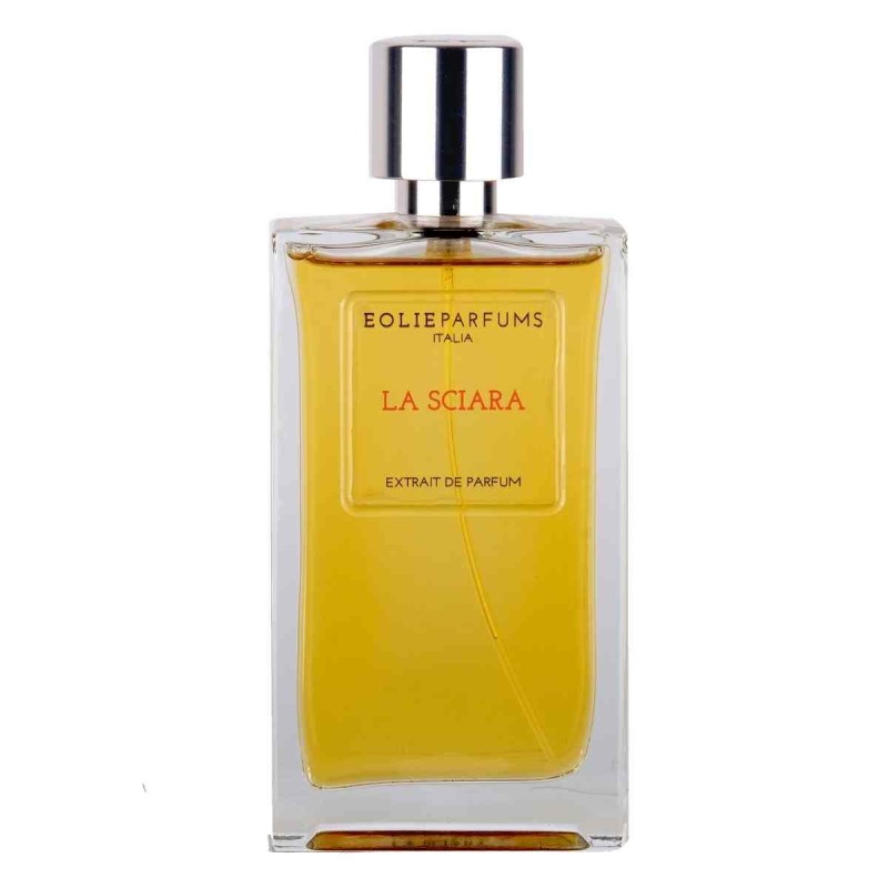Eolie Parfums La Sciara Eau de Parfum, profumo unisex legnoso-orientale, flacone 100 ml