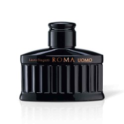 Laura Biagiotti Roma Uomo Nero Estremo Eau de Parfum per Uomo Elegante e Deciso 125 ml