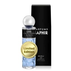 Saphir L'Uomo Sublime Eau de Parfum profumo maschile legnoso-aromatico 200 ml Saphir L'Uomo Sublime Eau de Parfum profumo maschile legnoso-aromatico 200 ml