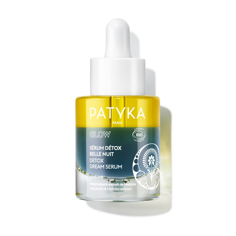flacone di Patyka Siero Notte Detox Viso Azione Rigenerante 30ml