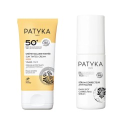 confezione di Patyka Cofanetto con Siero Correttore Anti Macchie 30ml + Crema Solare Colorata SPF50+ 40ml confezione di Patyka Cofanetto con Siero Correttore Anti Macchie 30ml + Crema Solare Colorata SPF50+ 40ml