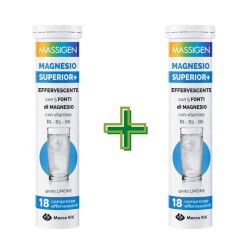 2 tubetti Marco Viti Massigen Superior+ Integratore per Sistema Nervoso 36 Compresse