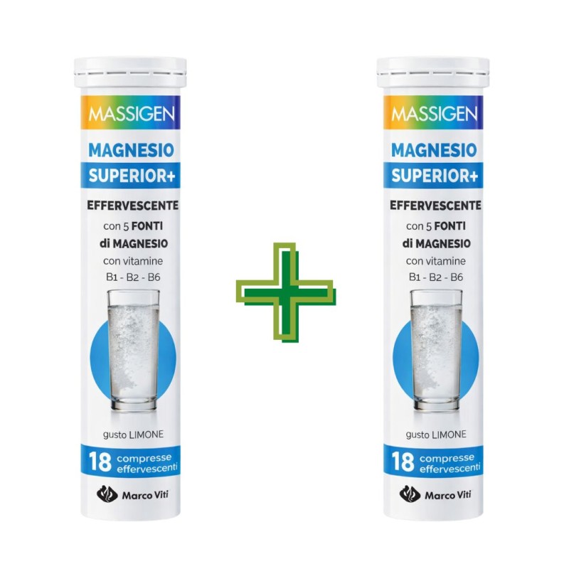 2 tubetti Marco Viti Massigen Superior+ Integratore per Sistema Nervoso 36 Compresse 2 tubetti Marco Viti Massigen Superior+ Integratore per Sistema Nervoso 36 Compresse