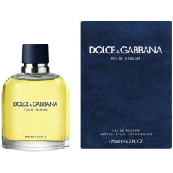 foto di Dolce & Gabbana Pour Homme Eau de Toilette per Uomo Elegante 125 ml foto di Dolce & Gabbana Pour Homme Eau de Toilette per Uomo Elegante 125 ml