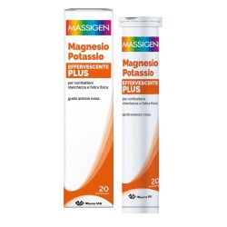 Flacone Marco Viti Massigen Magnesio Potassio Plus Integratore Ricostituente 20 Compresse