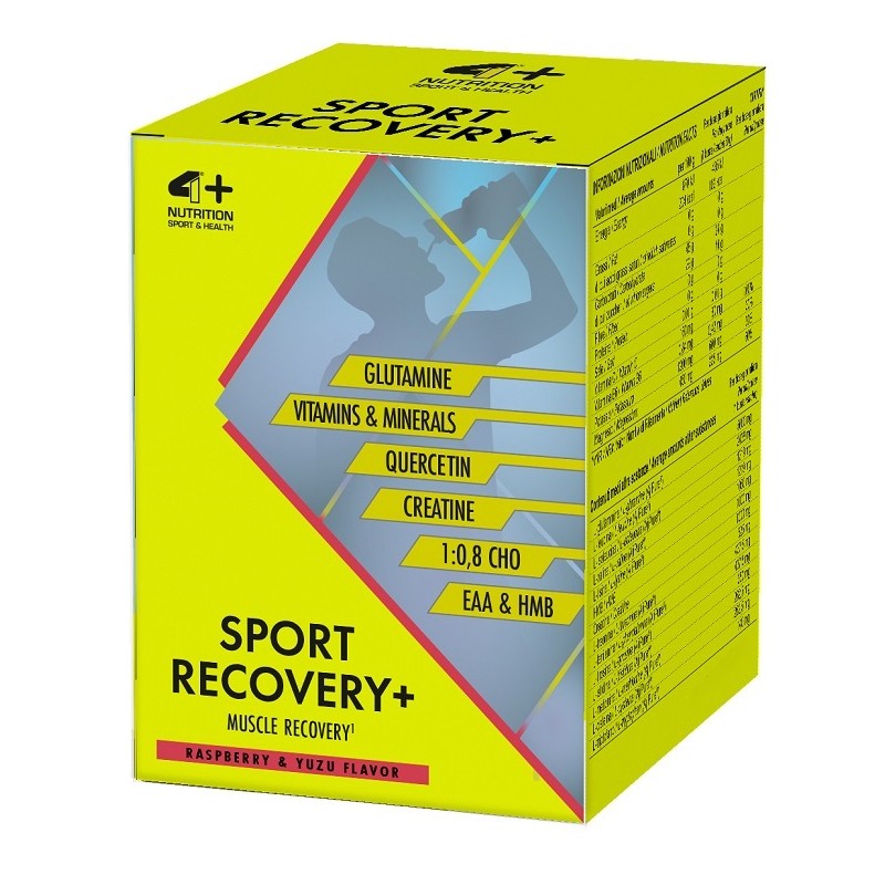 4+ Nutrition Sport Recovery+ per Recupero Muscolare 10 Bustine da 60 g