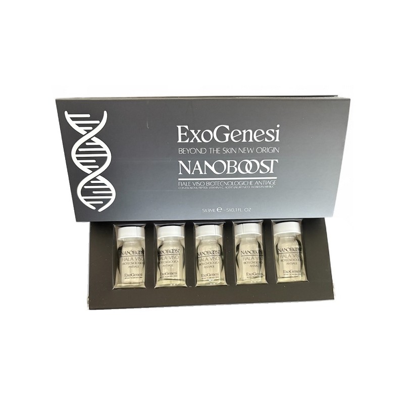 Exogenesi Nanoboost trattamento intensivo rigenerante per pelle matura 5 fiale da 3ml
