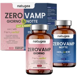 Flaconi Zerovamp Integratore Menopausa per Benessere Giorno e Notte 60 Capsule Flaconi Zerovamp Integratore Menopausa per Benessere Giorno e Notte 60 Capsule