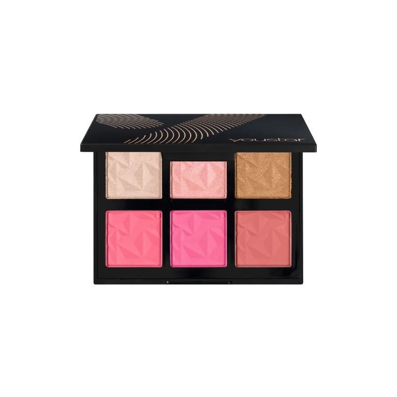 Youstar Glam & Glow Palette Blush per Make-up Luminoso e Naturale Palette da 6 Colori Youstar Glam & Glow Palette Blush per Make-up Luminoso e Naturale Palette da 6 Colori