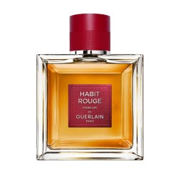 Flacone Guerlain Habit Rouge Parfum Profumo Uomo Ambrato e Speziato Flacone 100ml
