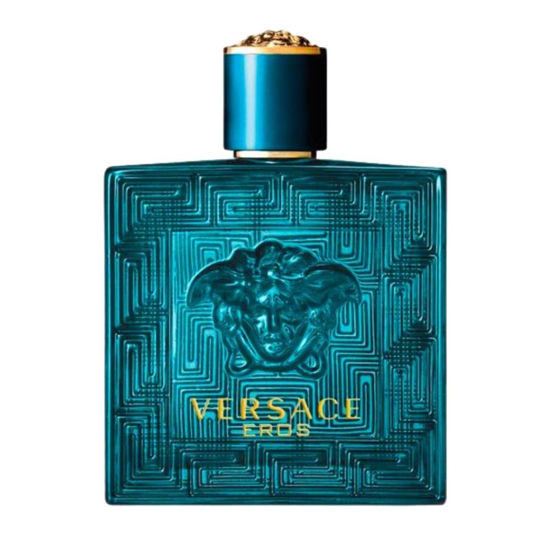 Flacone Versace Eros Eau de Toilette Profumo Uomo Fresco e Sensuale 100 ml