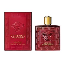 Confezione Versace Eros Flame Eau de Parfum per Uomo Profumo Intenso e Persistente 100 ml