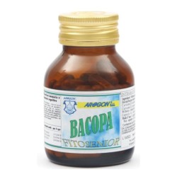 Flacone Bacopa Fitosenior Integratore per Memoria e Concentrazione 60 capsule vegetali da 500 mg Flacone Bacopa Fitosenior Integratore per Memoria e Concentrazione 60 capsule vegetali da 500 mg