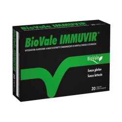 Confezione Biovale Immuvir per Difese Immunitarie e Vie Urinarie 20 Capsule Confezione Biovale Immuvir per Difese Immunitarie e Vie Urinarie 20 Capsule