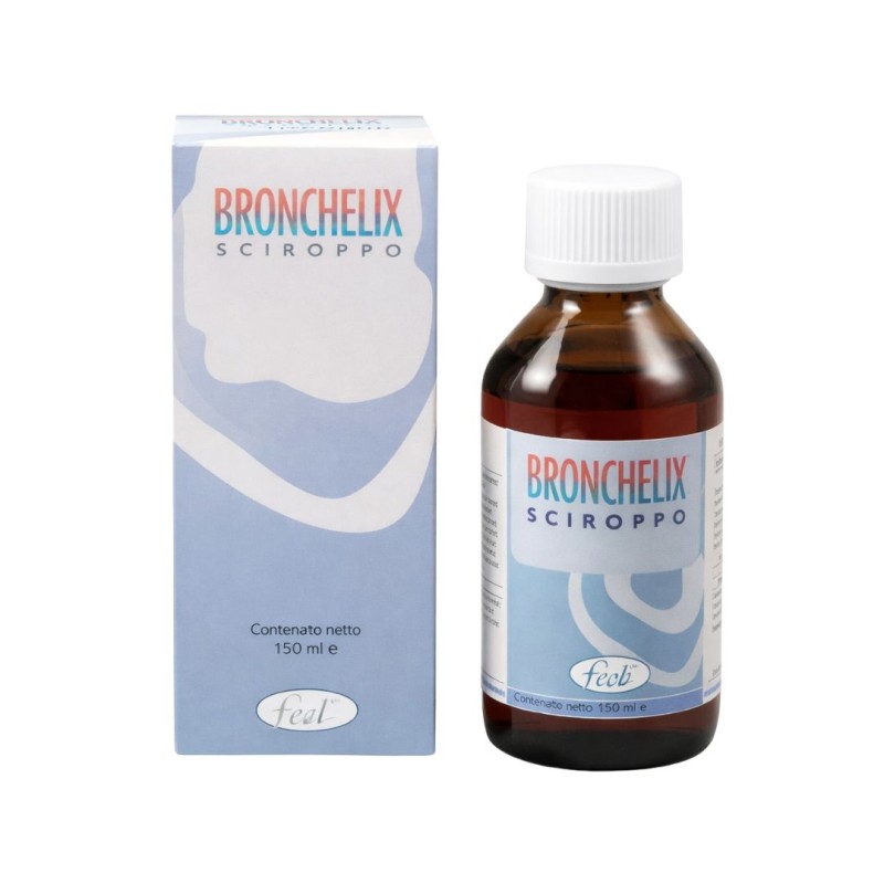 Confezione Bronchelix Sciroppo per Benessere Vie Respiratorie Flacone 150 ml