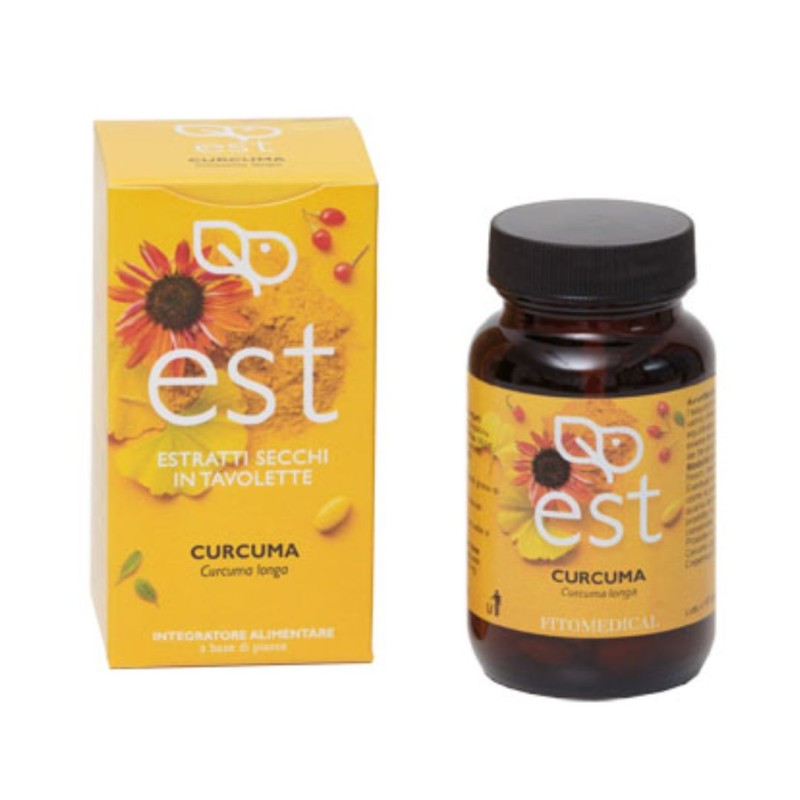 Flacone Curcuma Es per Benessere Antiossidante 60 Tavolette da 1.000 mg Flacone Curcuma Es per Benessere Antiossidante 60 Tavolette da 1.000 mg