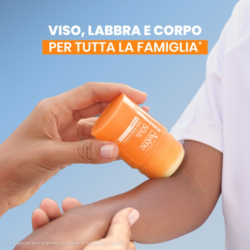 Come usare Avene Ultra Stick Invisibile Protezione Solare SPF 50 Trasparente 20g Come usare Avene Ultra Stick Invisibile Protezione Solare SPF 50 Trasparente 20g