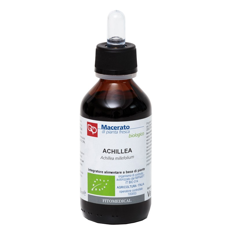 Fitomedical Achillea Tintura Madre per Digestione e Ciclo 100 Ml Bio Fitomedical Achillea Tintura Madre per Digestione e Ciclo 100 Ml Bio