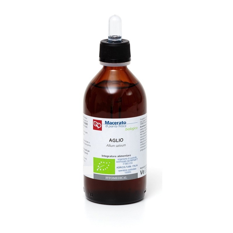 Fitomedical Aglio Tintura Madre per Circolazione e Colesterolo 1000 Ml Bio