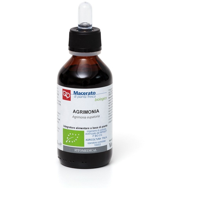 Fitomedical Agrimonia Tintura Madre per Digestione 100 Ml Bio Fitomedical Agrimonia Tintura Madre per Digestione 100 Ml Bio