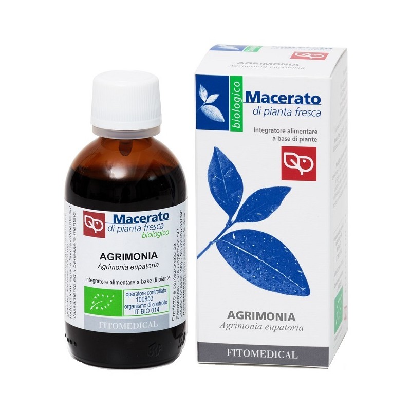 Fitomedical Agrimonia Tintura Madre per Digestione 50 Ml Bio Fitomedical Agrimonia Tintura Madre per Digestione 50 Ml Bio