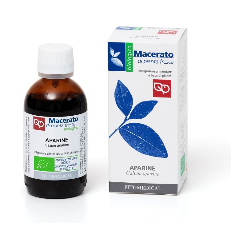 Fitomedical Aparine Tintura Madre per Drenaggio 50 Ml Bio Fitomedical Aparine Tintura Madre per Drenaggio 50 Ml Bio