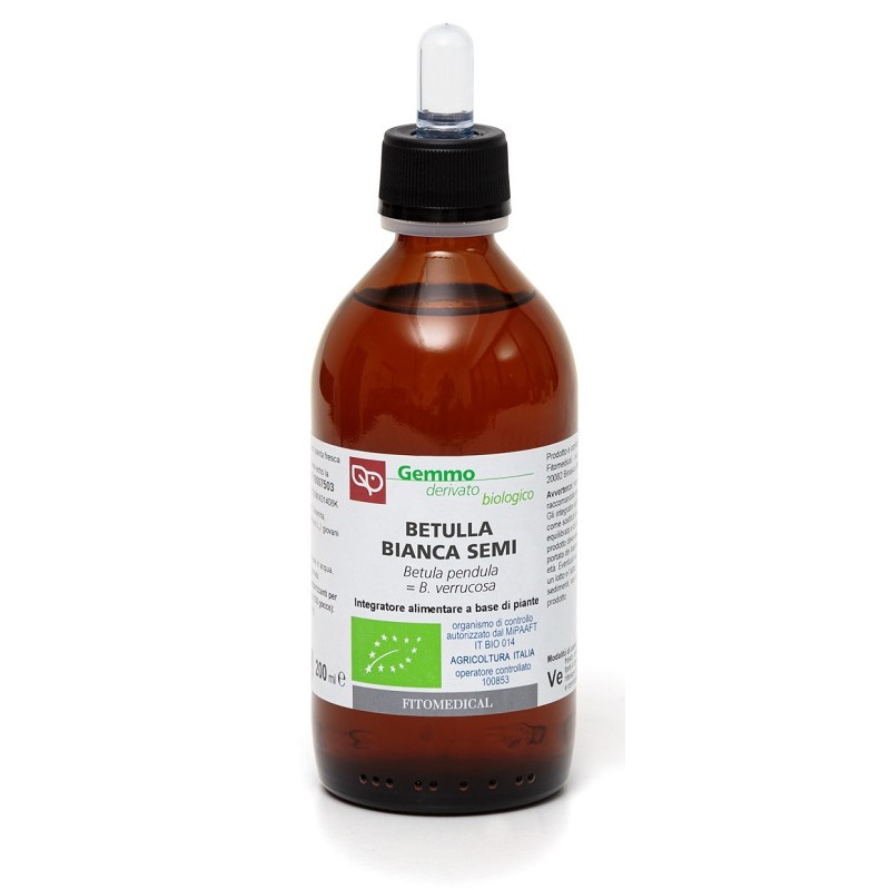Fitomedical Betulla Bianca Semi Macerato Glicerico per Drenaggio 200 Ml Bio